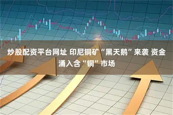 炒股配资平台网址 印尼铜矿“黑天鹅”来袭 资金涌入含“铜”市场